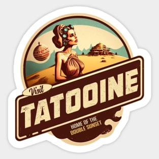 Visit Tatooine Sticker